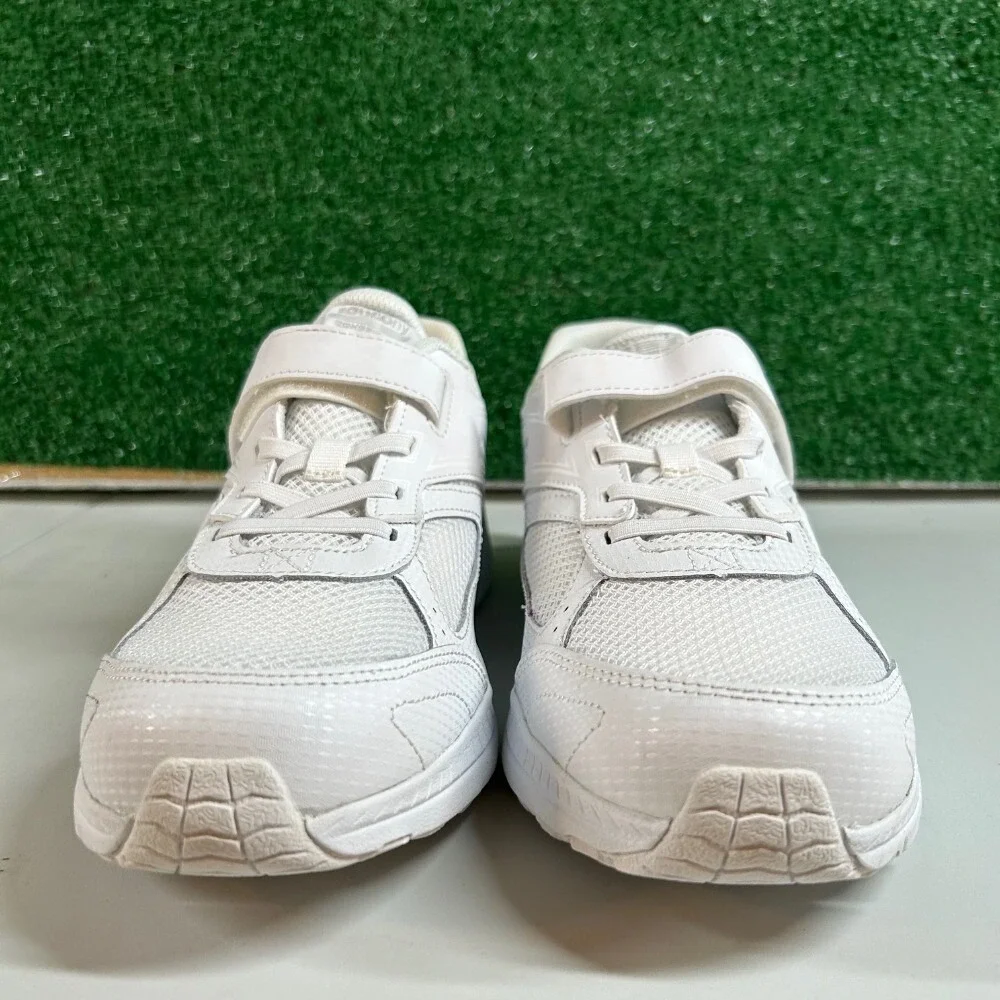 Saucony‎ Cohesion 14 Running Shoes Kids Size 6.5W White Hook and Loop Athletic